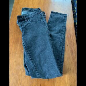 Adriano goldschmied gray super skinny Jeans 27
